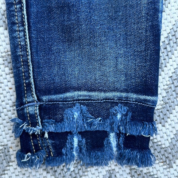 KanCan jeans size 3/25 ESTILO with distressed double  hem - Picture 5 of 11